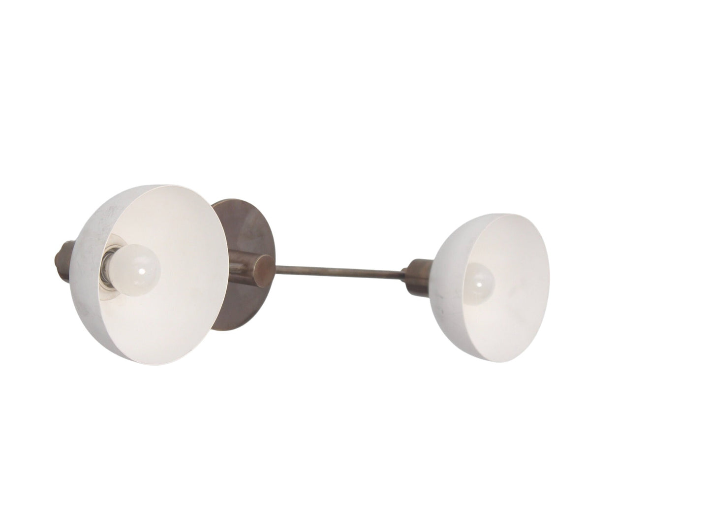 2 Armed Wall Light Modern Brushed Brass Sputnik chandelier light Fixture