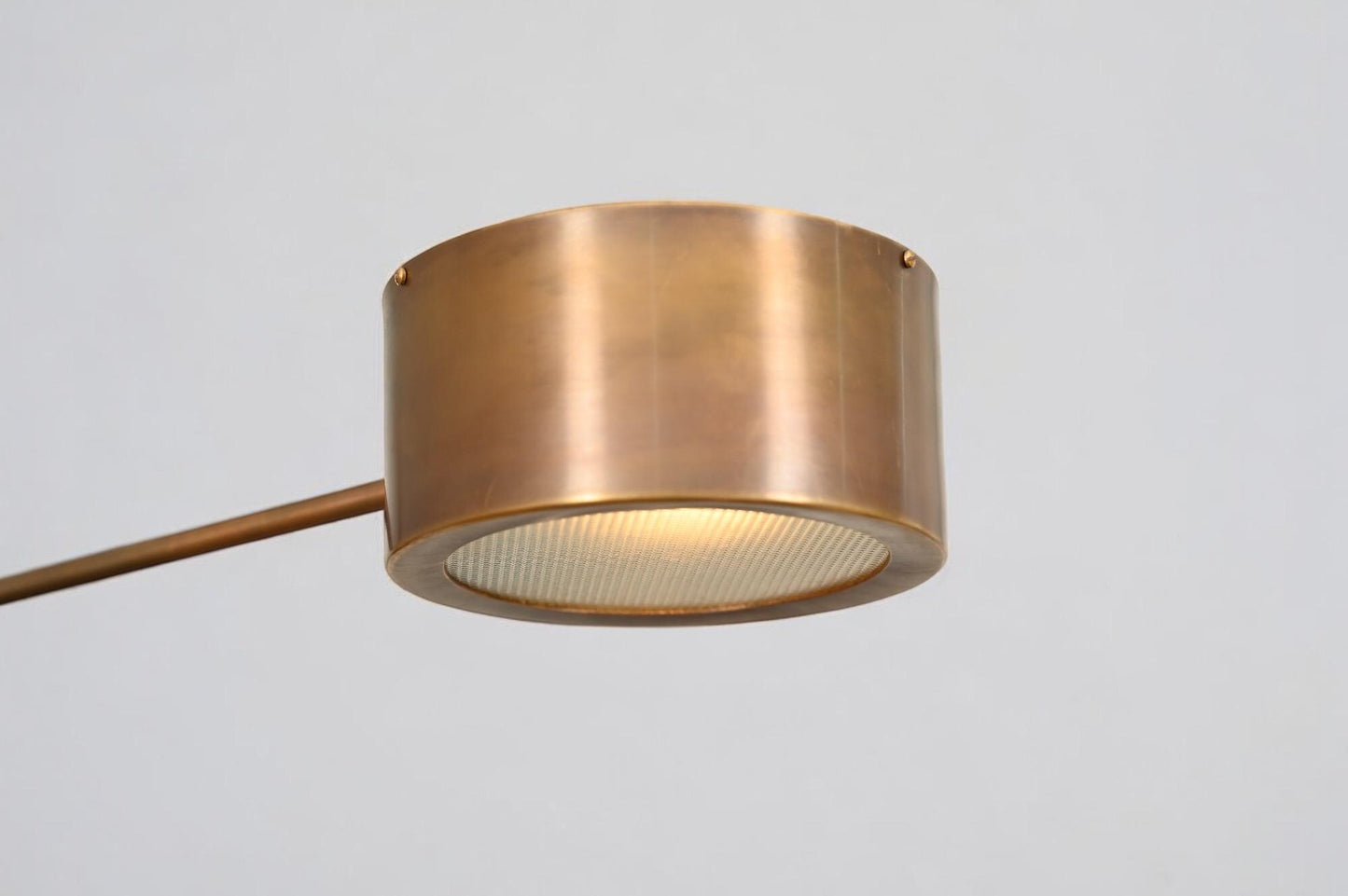 5 Light Stilnovo Balance Glass Raw Brass chandelier light Fixture
