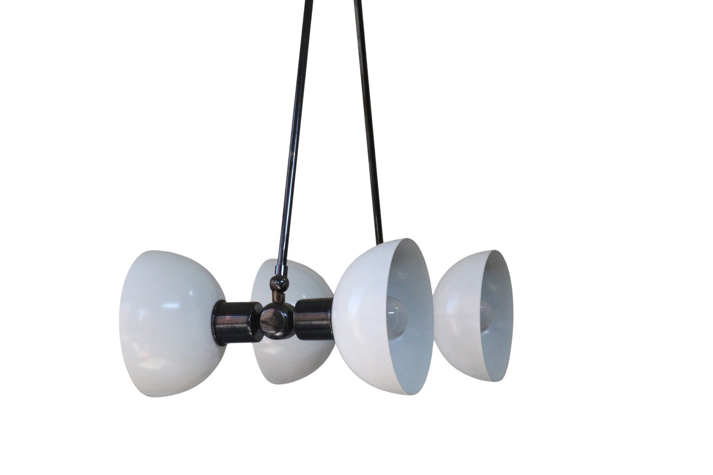 4 Light Modern Raw Brass chandelier light Fixture