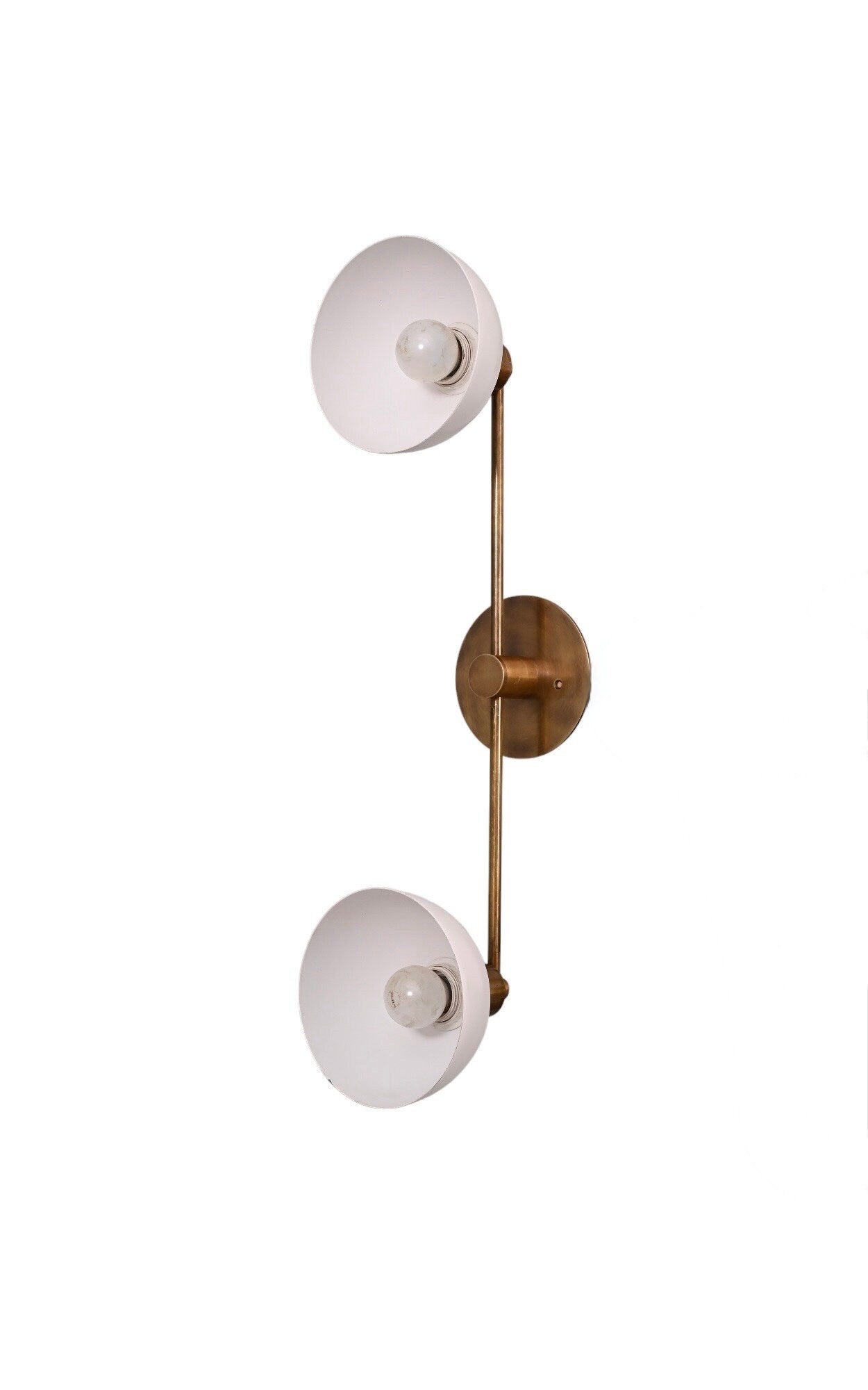 2 Armed Wall Light Modern Brushed Brass Sputnik chandelier light Fixture