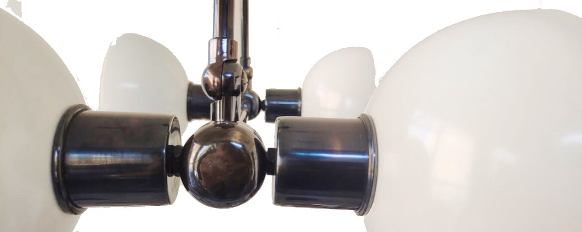 6 Light Modern Raw Brass chandelier light Fixture