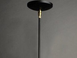The Karma Pendant 9 Light Mid Century Brass Sputnik chandelier light Fixture