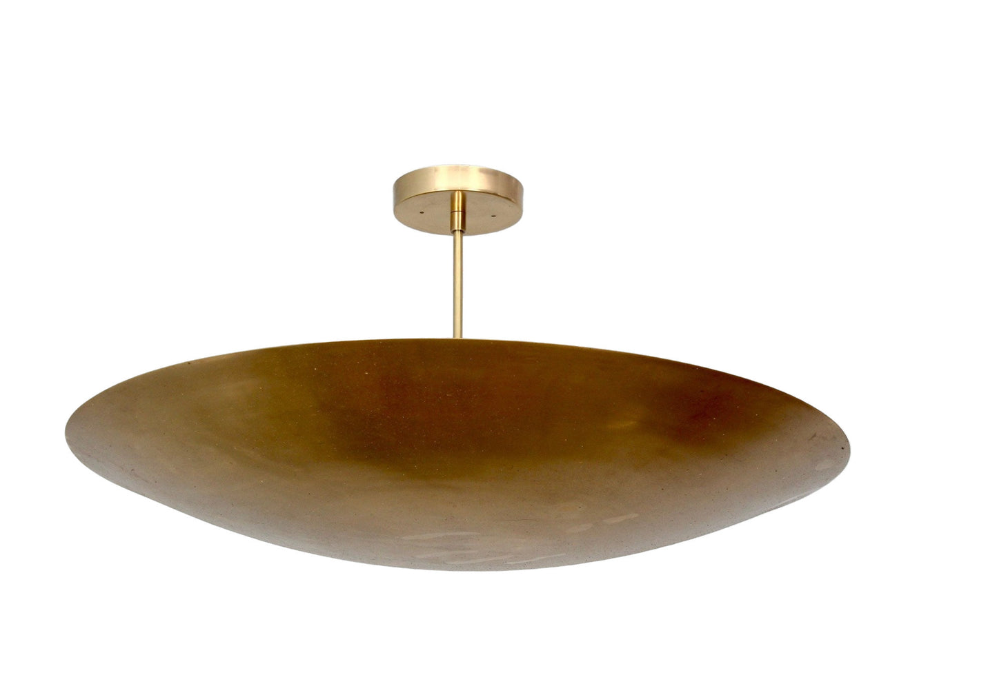 6 Light Elegant Ceiling Flushmount light Pendant Mid Century Modern Raw Brass Sputnik chandelier light Fixture.