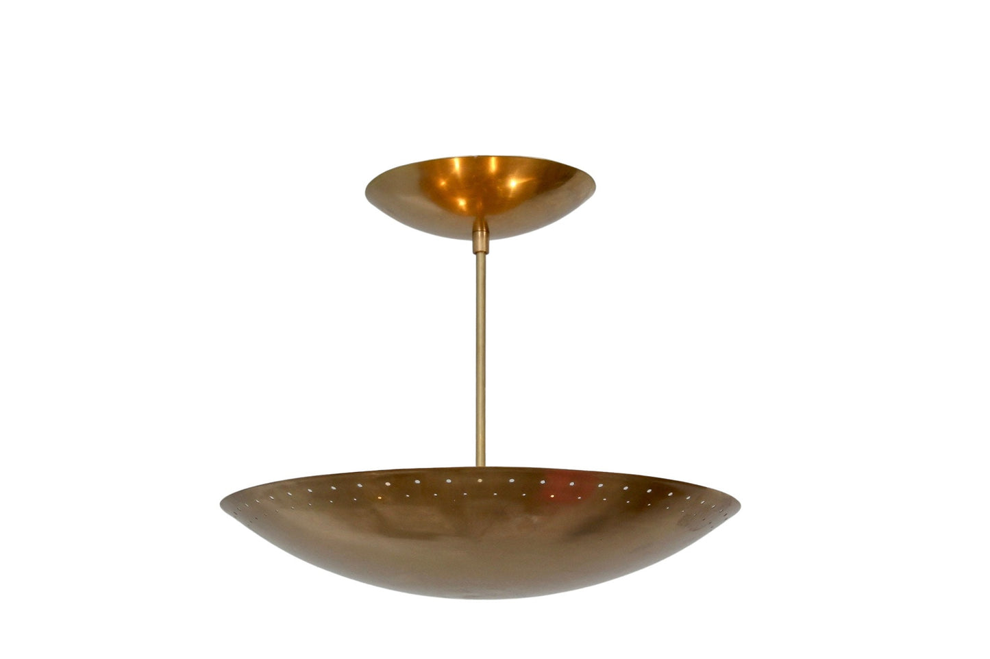 6 Light Elegant Ceiling Flushmount light Pendant Mid Century Modern Raw Brass Sputnik chandelier light Fixture.