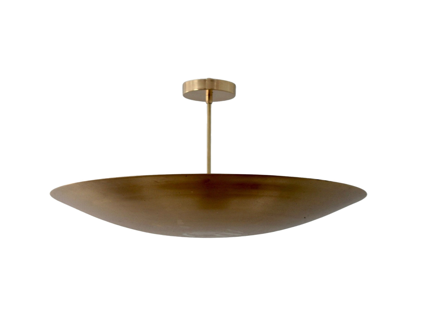 6 Light Elegant Ceiling Flushmount light Pendant Mid Century Modern Raw Brass Sputnik chandelier light Fixture.