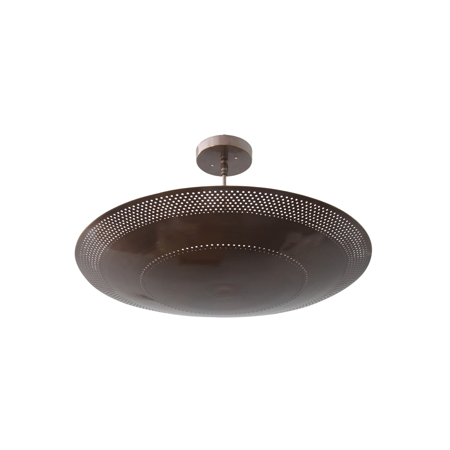 6 Light Elegant Perforerad Ceiling Flushmount light Pendant Mid Century Modern Raw Brass Sputnik chandelier light Fixture.