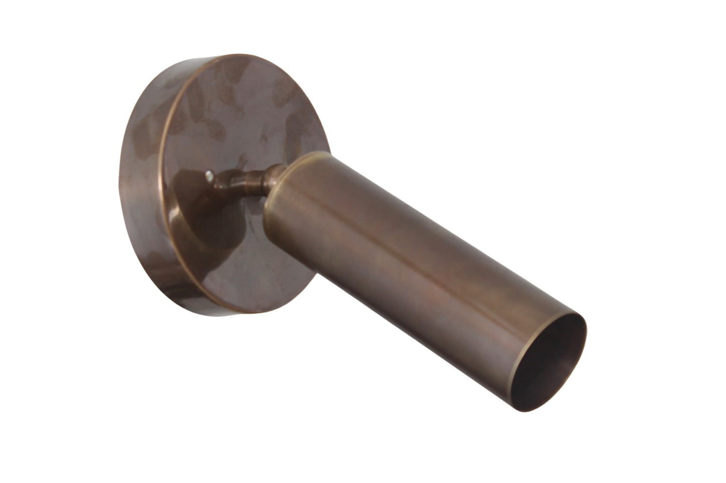 1 Light Italian Cylindrical Spot Sconces wall lamp Brass Fixture