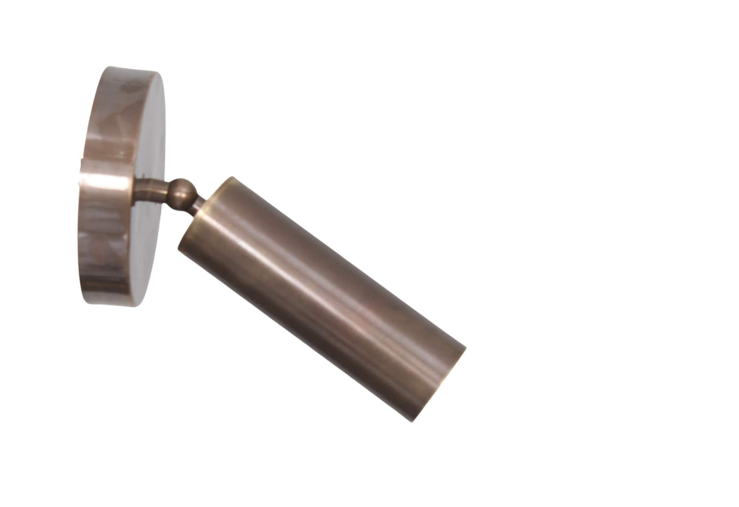1 Light Italian Cylindrical Spot Sconces wall lamp Brass Fixture