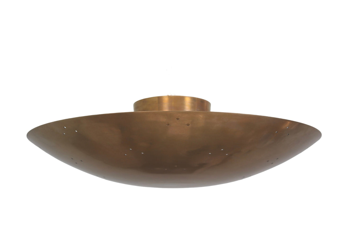 6 Light Elegant Ceiling Flushmount light Pendant Mid Century Modern Raw Brass Sputnik chandelier light Fixture.