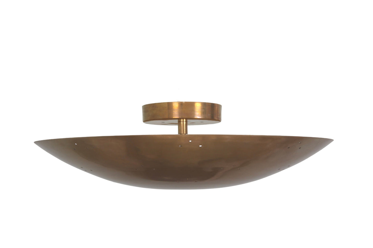 6 Light Elegant Ceiling Flushmount light Pendant Mid Century Modern Raw Brass Sputnik chandelier light Fixture.