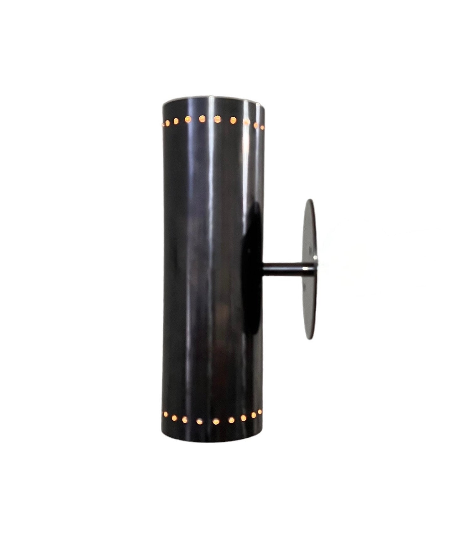 2 Light Cylinder Shades Handmade Vintage Wall Mid Century Modern Raw Brass Sputnik chandelier light Fixture